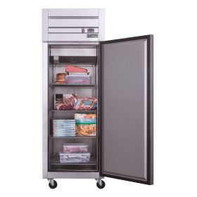 D28AF Commercial Upright Reach-in Refrigerator made by stainless steel