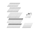 77-Piece Stainless Steel Cutlery Set (Serves 12)