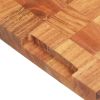 Chopping Board 23.6"x15.7"x1.5" Solid Acacia Wood