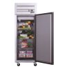 D28AF Commercial Upright Reach-in Refrigerator made by stainless steel