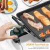 35 Inch Electric Griddle with Adjustable Temperature