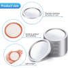 100 Count, 86mm Wide Mouth Canning Lids, Mason Canning Jar Lids Fits for Ball