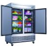 D55AR Commercial Upright Reach-in Refrigerator made by stainless steel