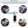 Culinary Butane Torch Chef Kitchen Cooking Blow Torch Lighter Refillable Adjustable Flame with Safety Lock