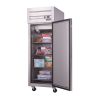 D28AF Commercial Upright Reach-in Refrigerator made by stainless steel