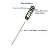 1pc; -58FÂ¬âˆž~572FÂ¬âˆž; 304 Food Grade Stainless Steel; Probe Type Electronic Thermometer