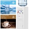 Hot and Cold-Water Cooler Dispenser with Child Safety Lock