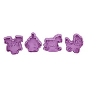 Three-dimensional biscuit mold baking household tools (Option: Childhood suit)