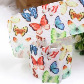 38mm Pattern Thermal Transfer Thread Ribbon DIY Handmade Packaging Accessories (Option: G 18831 1079-50yards)