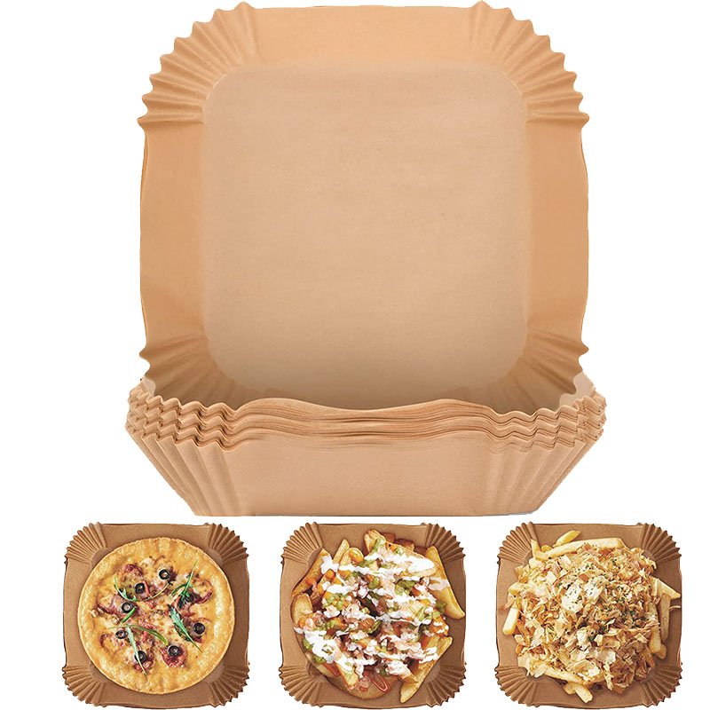 Air Fryer Disposable Paper Liners Parchment Paper Liner Non-Stick Air Fryer Paper Pads Oil Resistant Baking Paper Air Fryer Disposable Paper Liner Non Air Fryer Disposable Paper Liners Parchment Paper Liner Non-Stick Air Fryer Paper Pads Oil Resistant Baking Paper Air Fryer Disposable Paper Liner Non