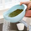 1pc/2pcs/3pcs Multi-Functional Kitchen Washing Basket Basin - Drain Water, Wash Rice, Perfect For Cleaning Vegetables And Fruits, And More With Conven