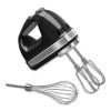 7-Speed Contour Silver Hand Mixer with Whisk and Whisk Attachment