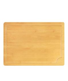 Organic Bamboo Architecture Household Kitchen Accesionse Cutting Board (Color: Natural, size: 2XL/20âˆšÃ³14")