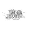 Chef's Classic Stainless Steel 11 Piece Cookware Set (77-11G)