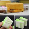 2 PCS Adjustable 5 Layers Cake Leveler Slicer DIY Cake Bread Leveler Slicer Baking Gadget Tools