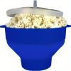 1pc Collapsible Silicone Microwave Popcorn Popper - Quick and Easy Way to Make Delicious Popcorn at Home